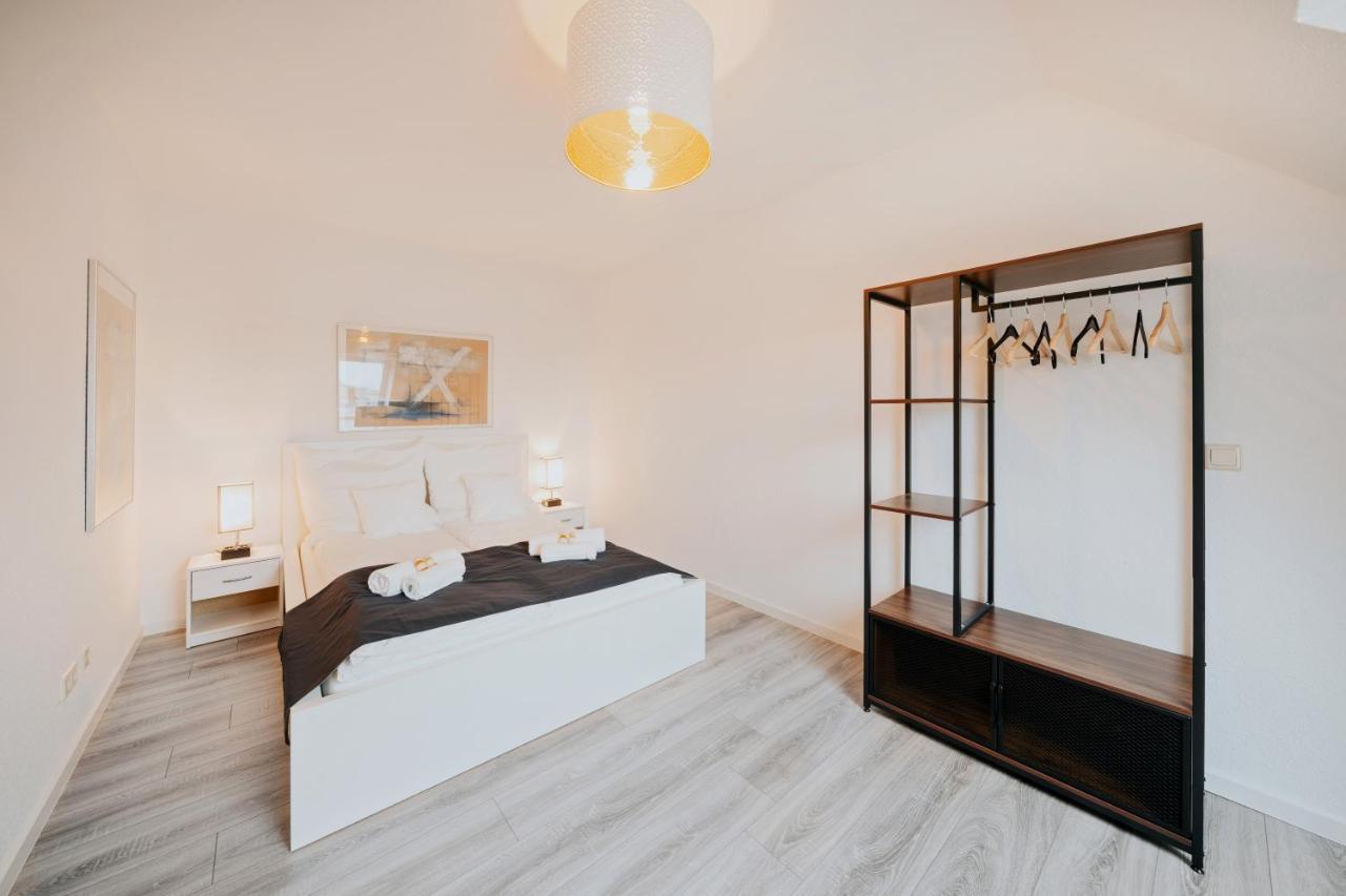 Bliss Place - Serviced Apartment - Arbeitsplatz, Zentral, Kueche, Waschmaschine, Smarttv Magdeburg Eksteriør bilde