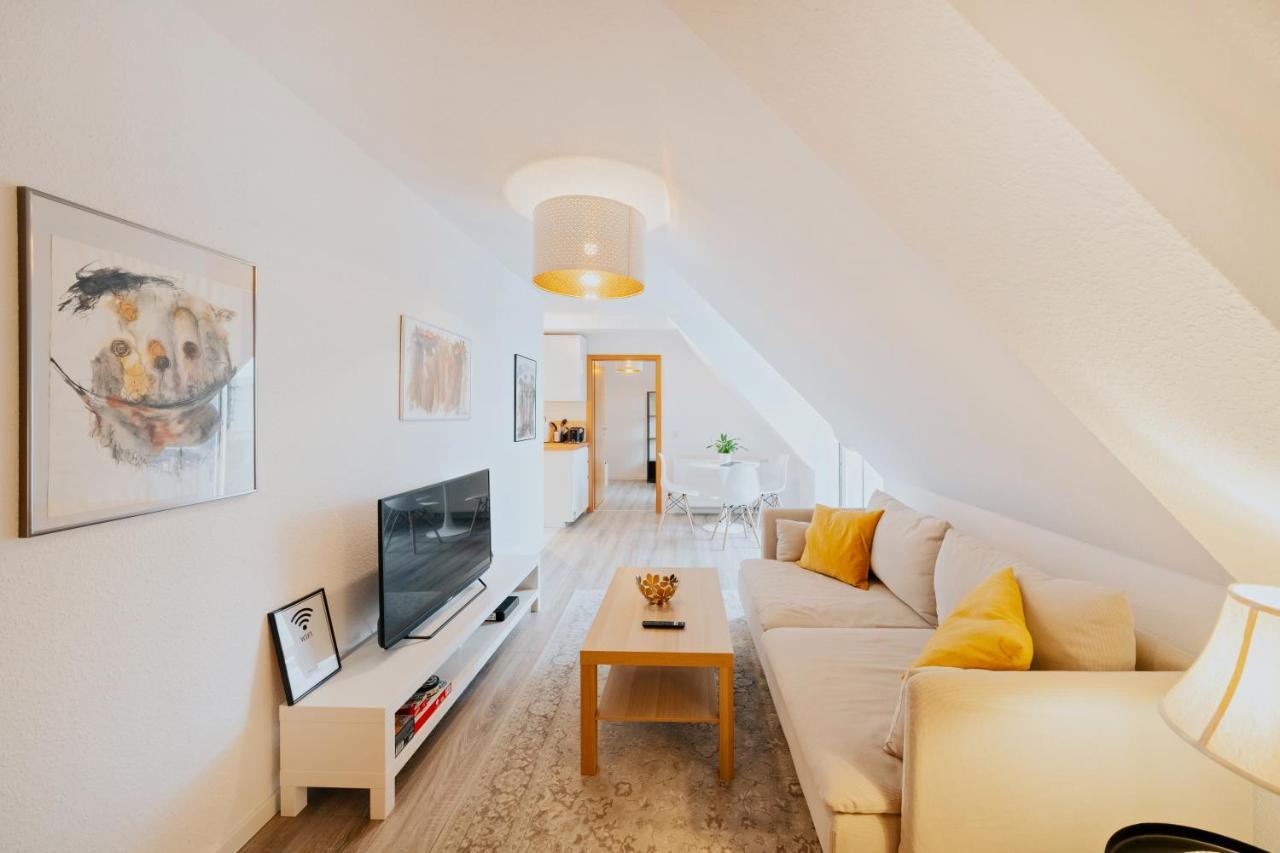 Bliss Place - Serviced Apartment - Arbeitsplatz, Zentral, Kueche, Waschmaschine, Smarttv Magdeburg Eksteriør bilde