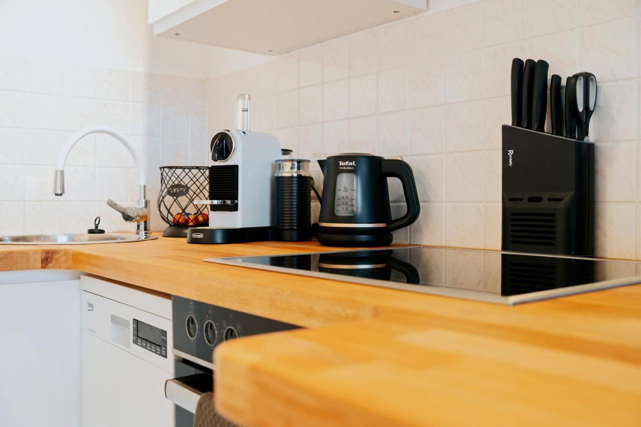 Bliss Place - Serviced Apartment - Arbeitsplatz, Zentral, Kueche, Waschmaschine, Smarttv Magdeburg Eksteriør bilde