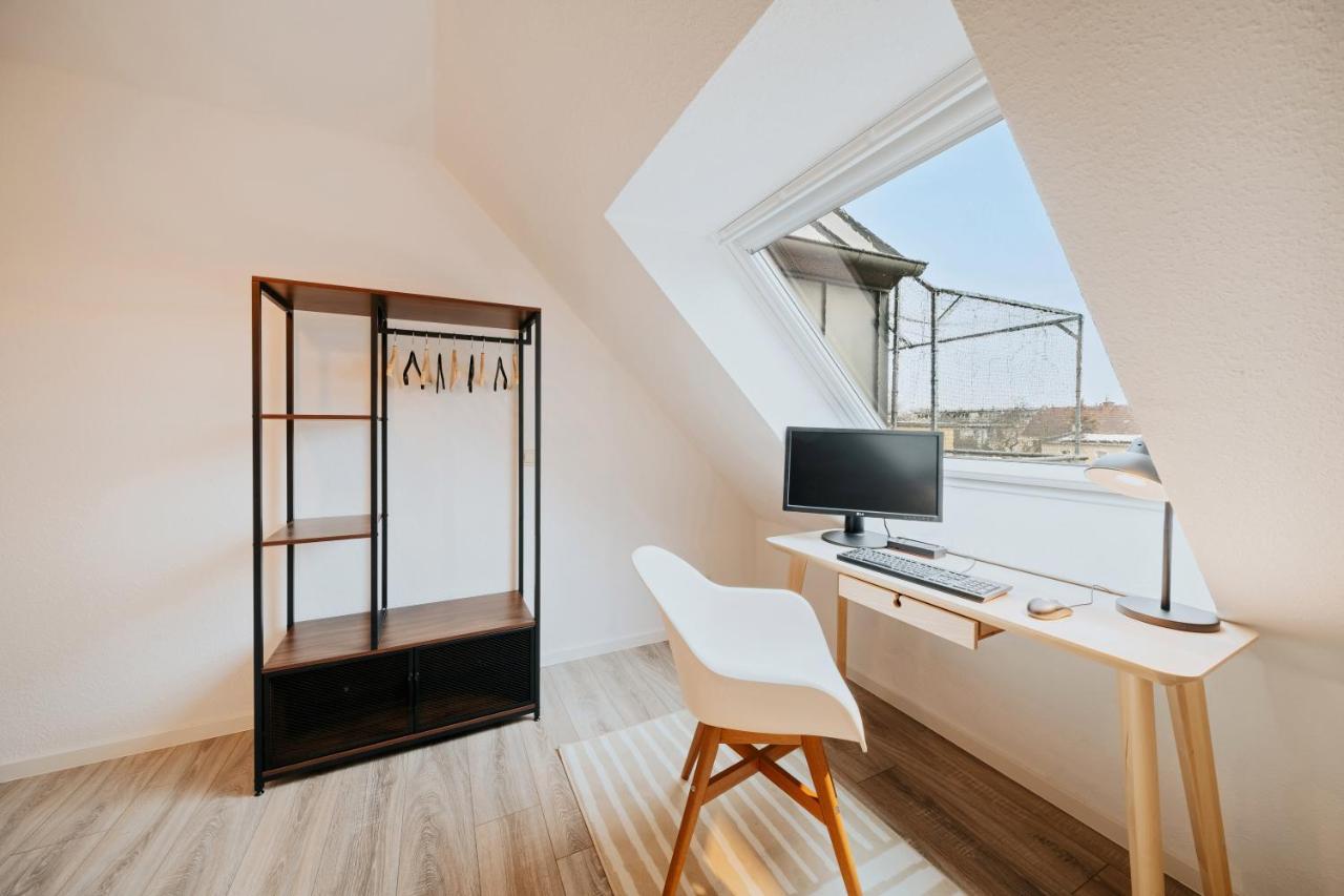 Bliss Place - Serviced Apartment - Arbeitsplatz, Zentral, Kueche, Waschmaschine, Smarttv Magdeburg Eksteriør bilde