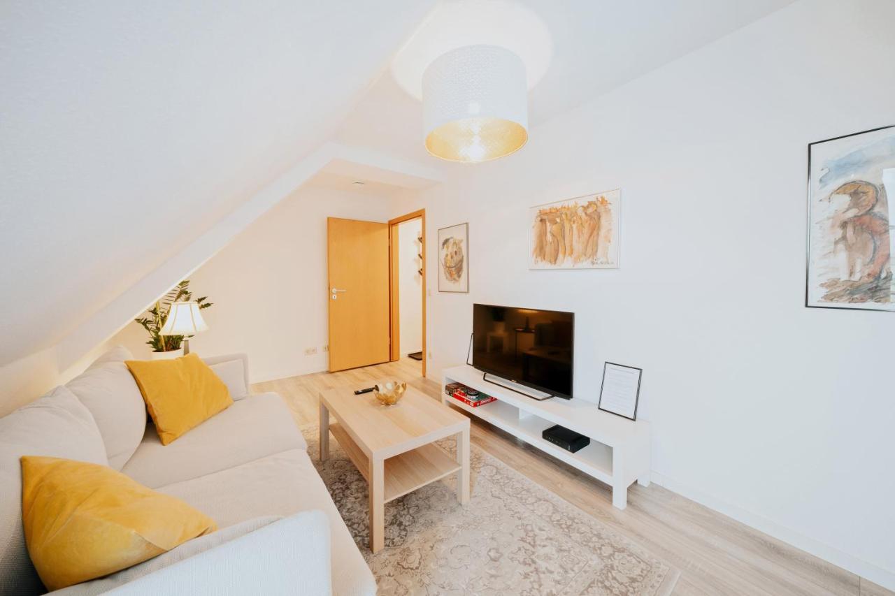 Bliss Place - Serviced Apartment - Arbeitsplatz, Zentral, Kueche, Waschmaschine, Smarttv Magdeburg Eksteriør bilde